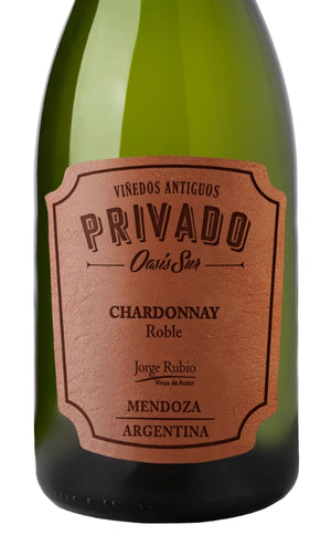 
                  
                    Privado Chardonnay Roble 2020 | Jorge Rubio - Mendoza
                  
                