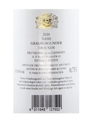 
                  
                    Grauburgunder/Nahe Weingut St.Antonius
                  
                