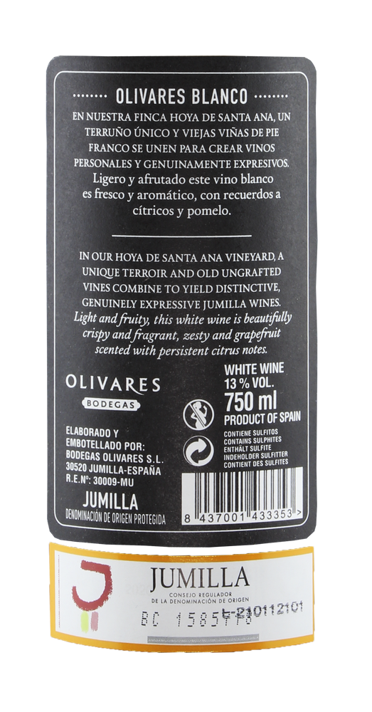 
                  
                    Olivares Blanco DOP Bodegas Olivares
                  
                