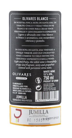 
                  
                    Olivares Blanco DOP Bodegas Olivares
                  
                
