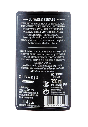 
                  
                    Olivares Rosado DOP Bodegas Olivares
                  
                