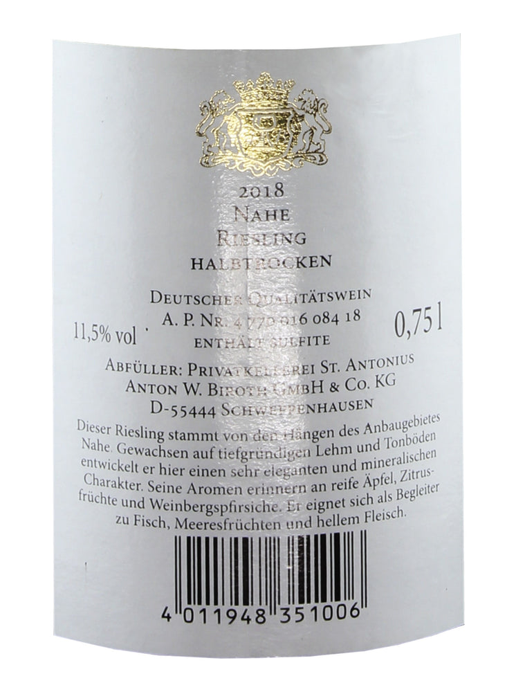 
                  
                    Riesling Qualitätswein / Nahe
                  
                
